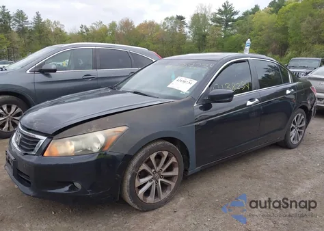 2008 Honda Accord 3.5 Ex-L из США, поврежденный, VIN 1HGCP36878A065846